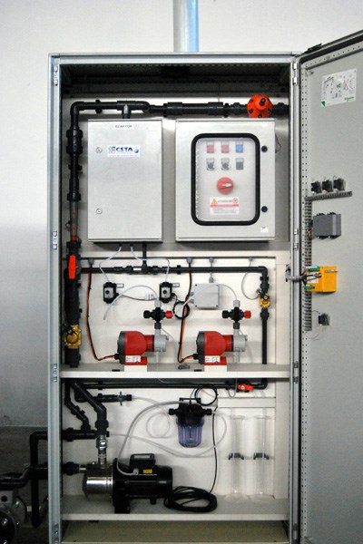 impianto produttore dosatore biossido di cloro